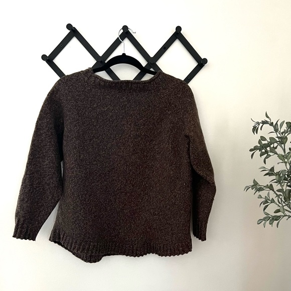 Cabela’s Chocolate Brown Knit Sweater - Picture 2 of 4